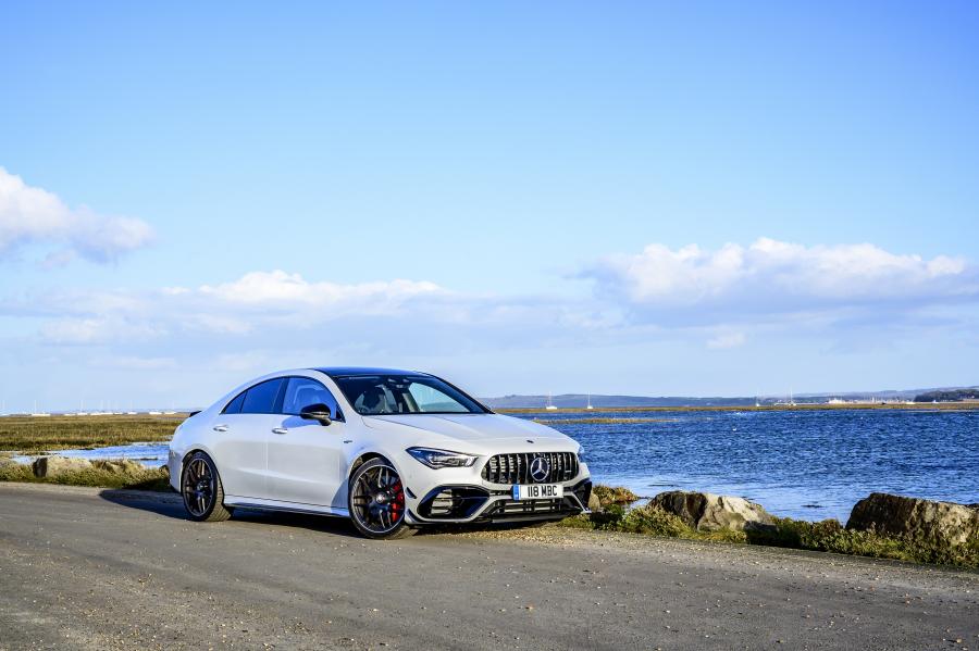  Mercedes-AMG CLA45 S 4Matic+ Aerodynamic Package (C118) 2020 года  (UK) (фото 1 из 32)